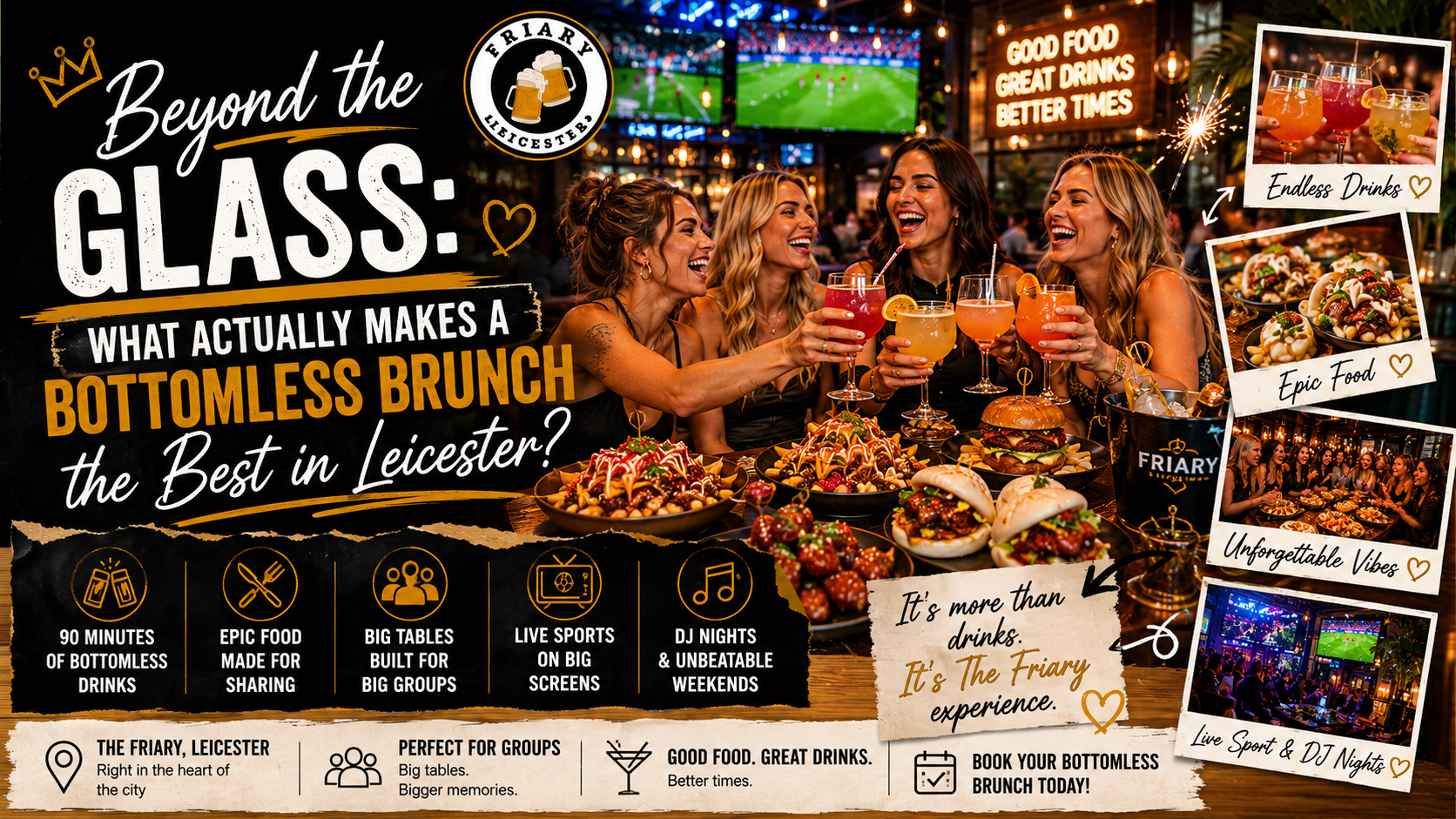 Beyond the Glass: What Actually Makes a Bottomless Brunch the Best in Leicester?